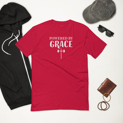 Fitted T-shirt - Powered By Grace